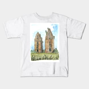 My Son Kingdom of Champa Vietnam Illustration Kids T-Shirt